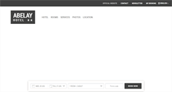 Desktop Screenshot of hotelabelay.es